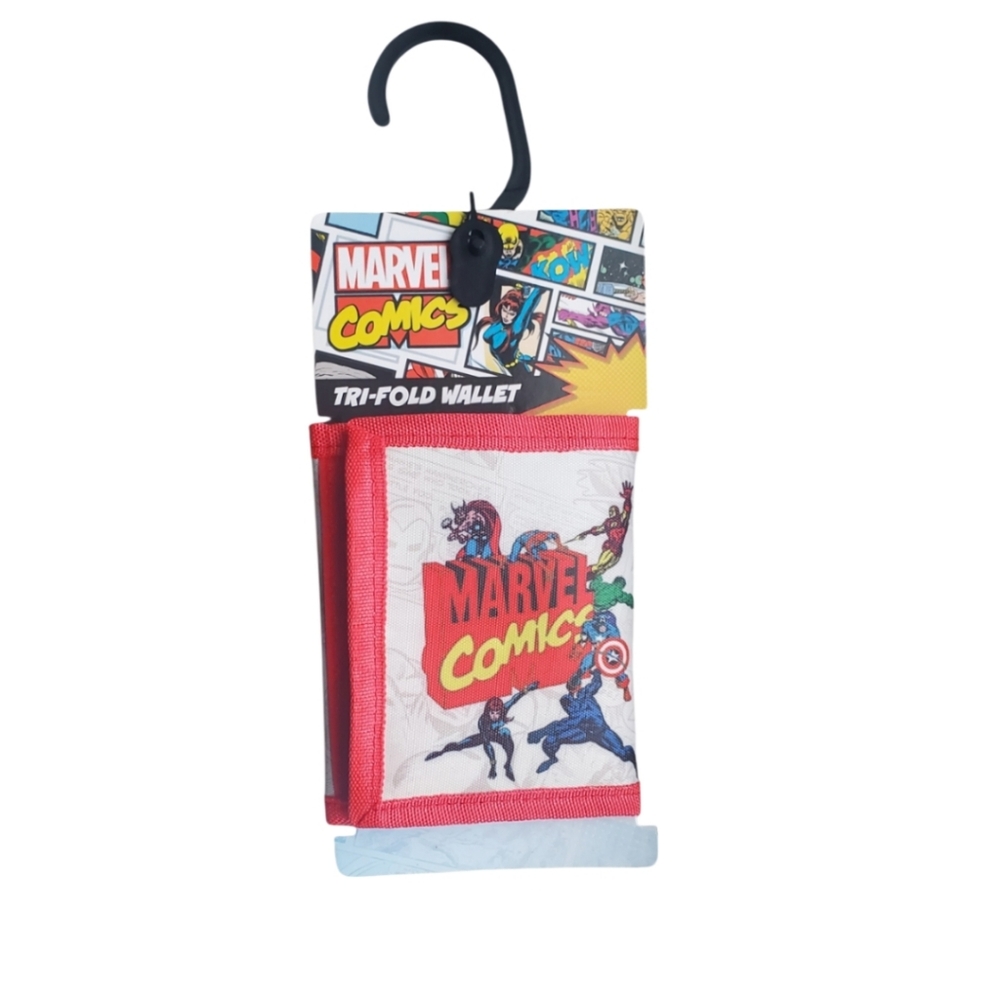 Boy's Marvel Comic Trifold Wallet